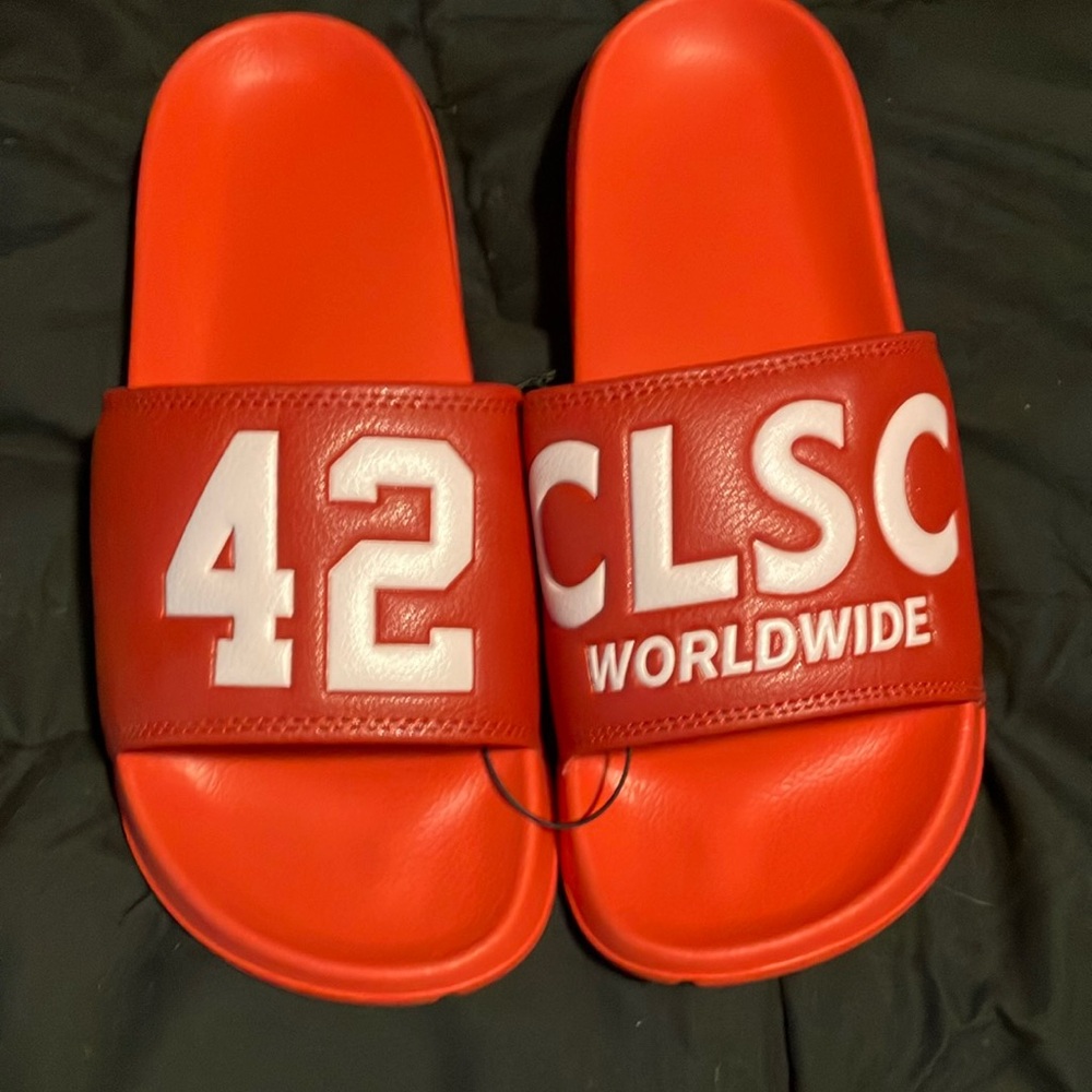 Red CLSC Sandals NWOT